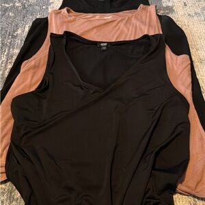Express Black and Pink Tank Tops